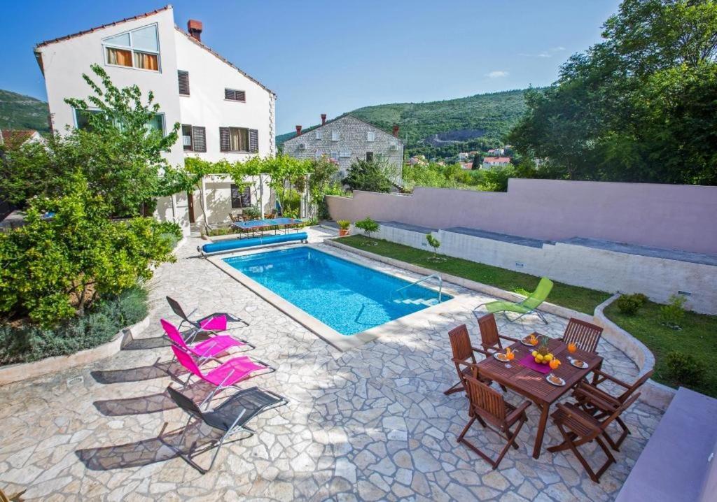 Apartments Villa Roza Mokošica Dış mekan fotoğraf